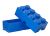 LEGO Cutii depozitare: Cutie depozitare LEGO 2x4 albastru inchis