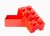 LEGO Recipiente alimentare: Cutie LEGO pentru sandwich rosu