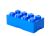 LEGO Recipiente alimentare: Cutie sandwich LEGO 2x4 albastru