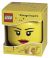 LEGO Cutii depozitare: Cutie depozitare S cap minifigurina LEGO fata
