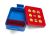 LEGO Recipiente alimentare: Cutie pentru sandwich LEGO Classic albastru-rosu