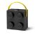 LEGO Recipiente alimentare: Cutie LEGO 2x2 - negru