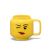 LEGO Recipiente alimentare: Cana mica LEGO din ceramica, Fata care face cu ochiul