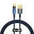 Cablu Baseus Explorer, USB la USB-C, 100W, Fast Charging, 1m, Albastru