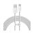 Cablu Baseus Dynamic Series, USB la USB-C, 100W, Fast Charging, 2m, Alb