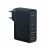 Incarcator rapid Baseus GaN5, 2x USB-C, 2x USB, 100W, cablu USB-C inclus, Gri