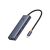 Hub Baseus UltraJoy 7-in-1, USB-C la HDMI4K@60Hz, 2xUSB 3.0, 1xPD, 1xRJ45, 1xSD, 1xTF3.0, 100W, Gri