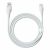 Cablu Baseus Pudding Series, USB la USB-C, 100W, Fast Charging, 1.2m, Alb