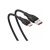 Cablu Baseus Pudding Series, USB la USB-C, 100W, Fast Charging, 2m, Negru