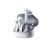 Casti wireless Baseus AeQur G10, Bluetooth 5.3, Autonomie 25 ore, Tehnologie Noise Cancellation, Alb