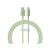 Cablu Baseus Habitat Series, Incarcare rapida, USB la USB-C, 100W, 1m, Verde