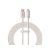 Cablu Baseus Habitat Series, Incarcare rapida, USB la USB-C, 100W, 2m, Roz