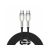 Cablu Baseus Cafule Series Metal USB-C la USB-C, 100W, 2m, Negru
