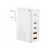 Incarcator retea Baseus GaN2 Pro, 2x USB si 2x USB-C, Quick Charge, 100W, Cablu USB-C inclus, Alb