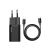 Incarcator rapid Baseus Super Si, 1x USB-C, 25W, cablu USB-C inclus, Negru
