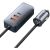 Incarcator auto Baseus Share Together, cu prelungitor, 3x USB-A, 1x USB-C, Gri
