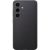 Husa telefon Samsung pentru Galaxy S24, Vegan Leather Case, Negru