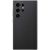 Husa telefon Samsung pentru Galaxy S24 Ultra, Vegan Leather Case, Negru