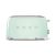 Prajitor de paine SMEG Toaster 2X4, 50's Style, Verde Pastel