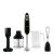 Blender SMEG HAND BLENDER, Cu accesorii, Negru