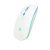 Mouse Subblim Led Dual Flat  1600 Dpi White