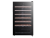 Vitrina vinuri Tesla RW092M, 93L, H84.5, Control electronic, rafturi lemn, 34 sticle, Negru