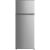 Frigider cu doua usi Tesla RD2400MSE, E, 235L,H159, Iluminare LED, Argintiu