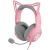 Casti Over the Ear Gaming Razer Kraken Kitty V2 - Quartz Edition
