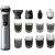 Aparat de tuns barba si parul 14 in 1 Philips Multigroom MG7720/15, Rezistent la dus, Acumulator, 8 piepteni par fata, cap si corp, Tehnologie DualCut, Argintiu