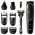 Aparat de tuns multifunctional Braun MGK5360 Wet&Dry, 8 in 1, 4 piepteni, 2 accesorii extra, Aparat de ras Gillette, Saculet de voiaj, Negru/Gri
