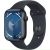 Apple Watch S9, GPS, Carcasa Midnight Aluminium 45mm, S/M, Midnight Sport Band