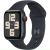 Apple Watch SE (2023), GPS, Carcasa Midnight Aluminium 40mm, Midnight Sport Band - S/M