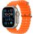 Smartwatch Apple Watch Ultra2, Cellular, 49mm, Carcasa Titan si Curea Portocaliu Ocean 