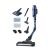 Aspirator vertical fara fir Rowenta X-Force Flex 8.60 Aqua RH9690WO, 44W, putere aspirare 185Watts, autonomie 45min, flexibil, cap de aspirare Aqua, functie boost, gri&albastru