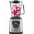 Blender Tefal BL811D38, 1200W, 1.75 l, buton variabil pentru viteza, 6 lame detasabile, vas din sticla termorezistenta, 3 programe, corp din inox, spatula, inox, Argintiu