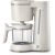 Cafetiera Philips HD5120/00 Conscious Collection, Corp plastic reciclat pe baza bio, Aroma Twister, 1.2 L, Timp preparare vas plin 10 min, Oprire automat, Opritor de picurare, Alb