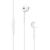 Casti In-Ear Apple cu fir, Microfon, Conector Jack 3.5mm, alb