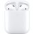 Casti In-Ear Apple, AirPods 2, True Wireless, Carcasa incarcare wireless, White