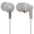 Casti In-Ear Panasonic RP-HJE125E-W, Cu fir, Functie Bass, Alb