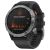 Ceas smartwatch Garmin Fenix 6, GPS, 47mm, Solar Silver/Black Band