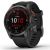 Ceas Smartwatch Garmin Fenix 7S Solar Premium Multisport, GPS, Curea Neagra, Gri