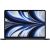Laptop Apple MacBook Air 13-inch, cu procesor Apple M2, 8 nuclee CPU si 10 nuclee GPU, 8GB, 512GB, Layout INT, Midnight