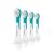 Rezerve periuta de dinti electrica Philips Sonicare for Kids HX6034/33, 4 buc, compact, Alb