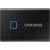 SSD extern Samsung T7 Touch, 1TB, USB 3.2 Gen2, Securizare Amprenta, Negru