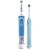 Set 2 Periute de dinti electrice ORAL-B Family Edition, 40.000 pulsatii/min, 1 program, 2 capete, albastru PLUS Periuta de dinti electrica pentru copii ORAL-B Frozen