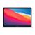 Laptop Apple MacBook Air 13-inch, True Tone, procesor Apple M1 , 8 nuclee CPU si 7 nuclee GPU, 8GB, 256GB, Space Grey, INT KB