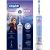 Periuta de dinti electrica Oral-B Pro Kids Frozen pentru copii, Curatare 2D, 2 programe, 1 capat, 4 autocolante, pentru 3+ ani, Albastru
