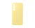 Husa de protectie Samsung Silicone Case pentru Galaxy S24 FE, Yellow
