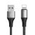 Cablu de date Joyroom S1530N1, USB - Lightning,  3A, 1.5m, Negru