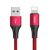 Cablu de date Joyroom S1530N1, USB - Lightning, 3A, 1.5m, Rosu